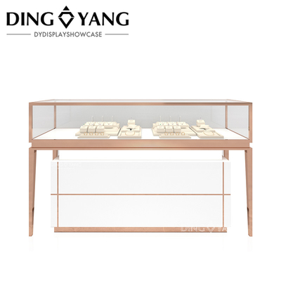 โฟชั่น โลหะกรอบแสดงแสดงเครื่องประดับ Case With สวยงามในลักษณะ, โลหะไร้สารสกัดเครื่องประดับ Showcases ผู้ผลิต