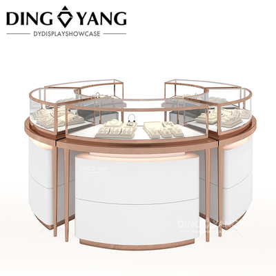 โฟชั่น โลหะกรอบแสดงแสดงเครื่องประดับ Case With สวยงามในลักษณะ, โลหะไร้สารสกัดเครื่องประดับ Showcases ผู้ผลิต