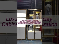 ตู้แสดงเครื่องประดับ MDF สมัยใหม่ / ตู้แสดงเครื่องประดับ